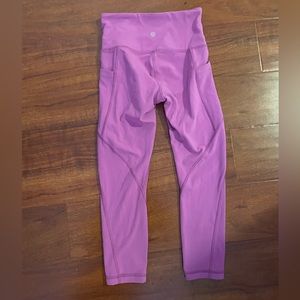 Athleta purplish-pink leggings
